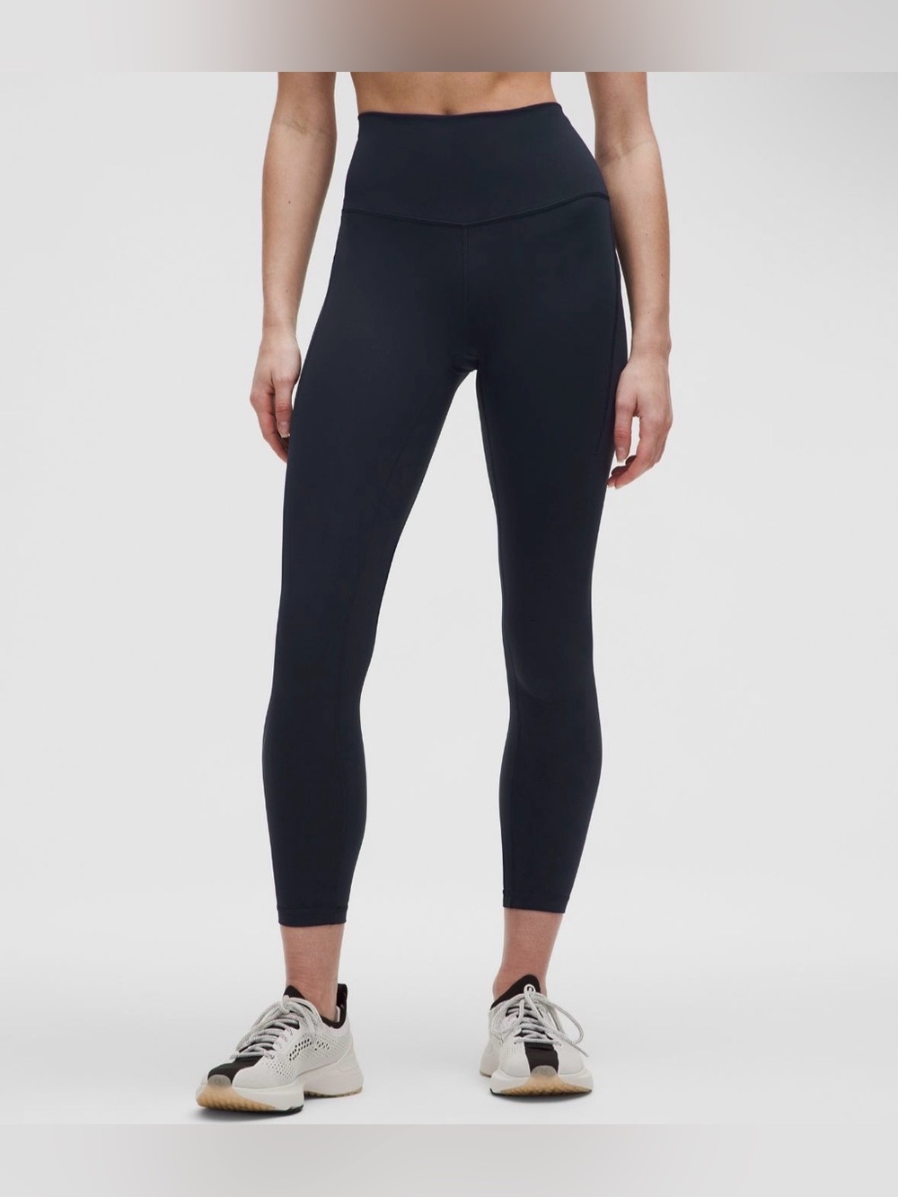 Lululemon Wunder Train High-Rise Tight Pockets 25” True Navy Sz 6 NWT